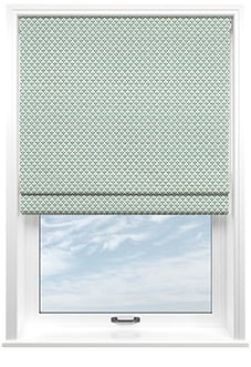 Scallop & Bud, Daws - Roman Blind